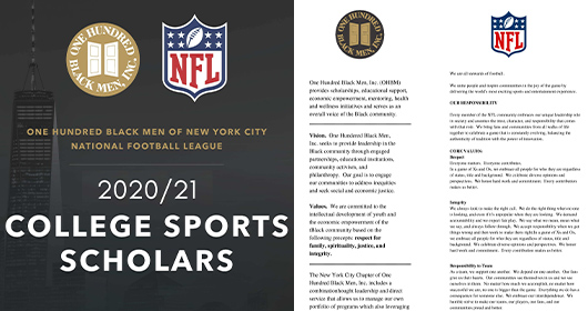 OHBM NFL Sports Scholars Program Brochure