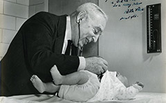 Samuel Karelitz, MD, and Bela Schick first to advocate continuous intravenous fluid administration to combat infant dehydration as opposed to intermittent infusion, resulting in reduced mortality rates by 75 percent.