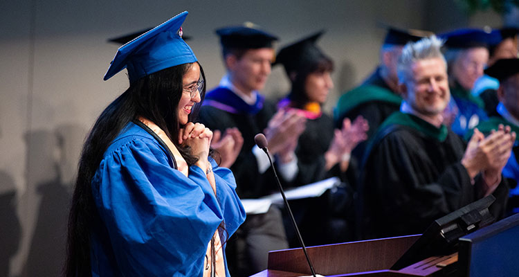 	Scenes from Master’s Commencement 2024