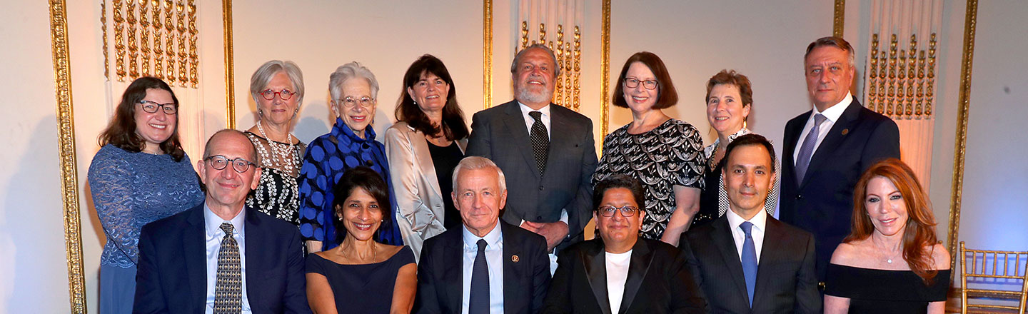 A photo of the recipients of the 2022 Jacobi Medallion Awards